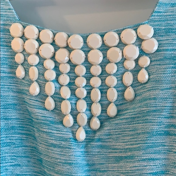 Trina Turk mini dress with stones - Picture 2 of 3